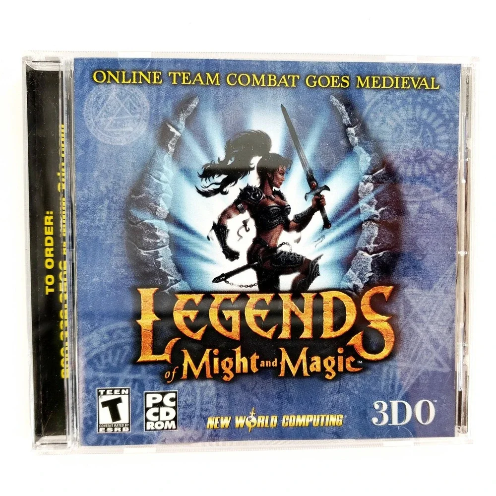 Legends of Might and Magic (PC, 2001) w/ Manual Mint Disc